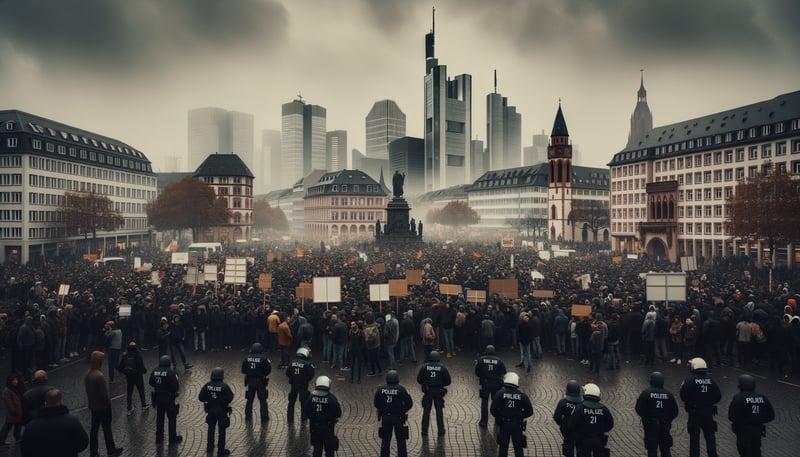 Gericht erlaubt propalästinensische Demonstration in Frankfurt am Main