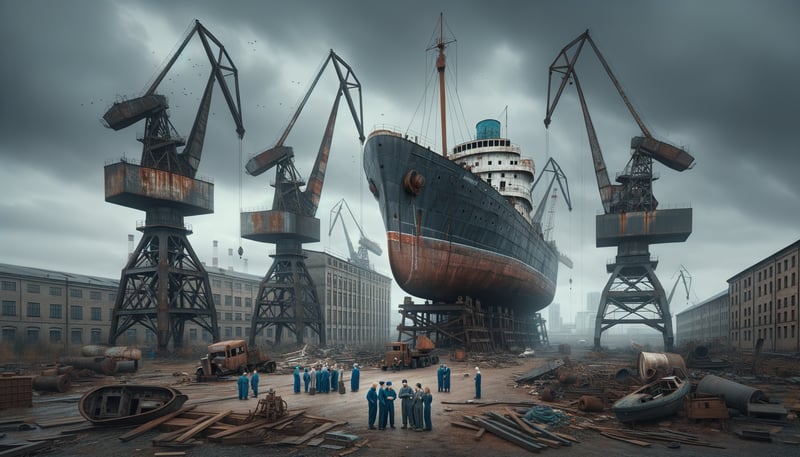 Insolvenz der Titanic-Werft Harland & Wolff: Ein weiteres Kapitel im Niedergang